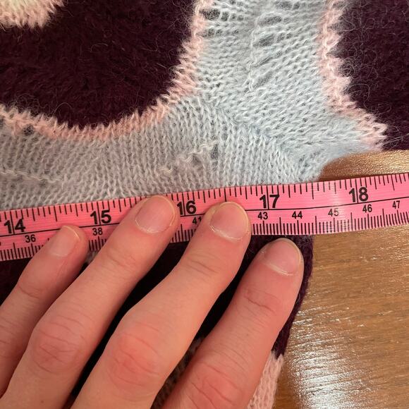 LoveShackFancy Ariella Chevron Stripe Sweater - Picture 9 of 11